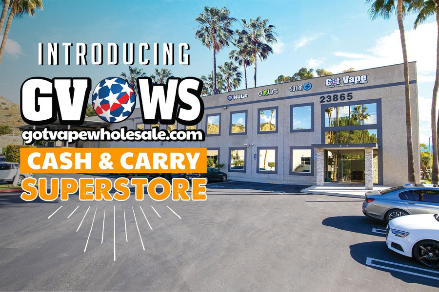 Presentamos la supertienda Cash and Carry de Got Vape Wholesale 