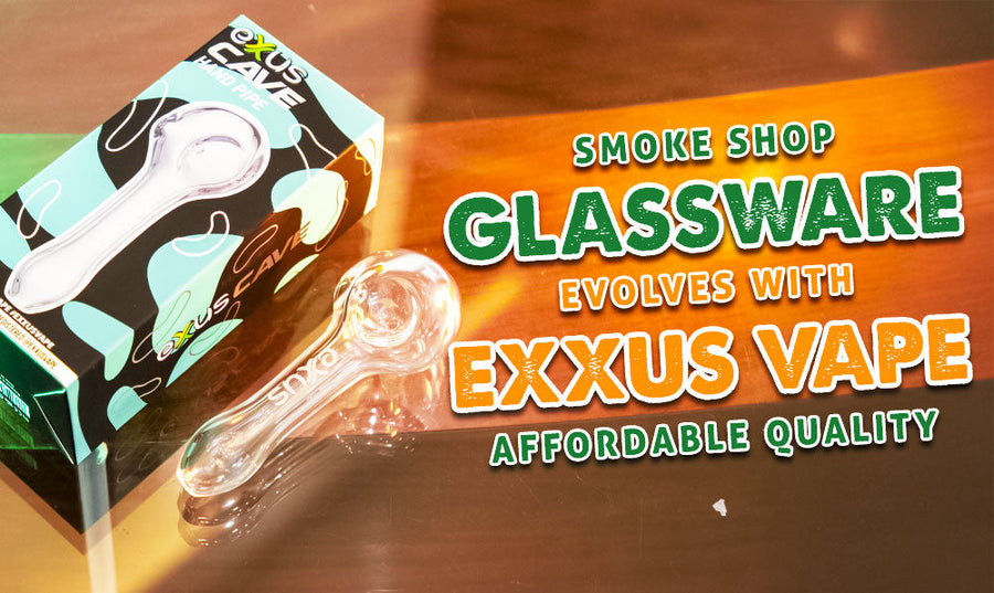 Exxus Vape bietet Glaswaren für Raucherläden zu erschwinglichen Preisen an.