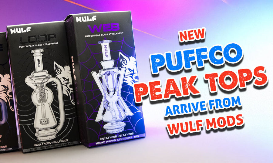 Neue Puffco Peak Tops von Wulf Mods