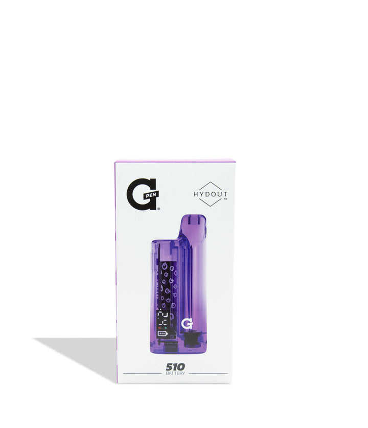 Purple vape pen with packaging featuring the brand &
