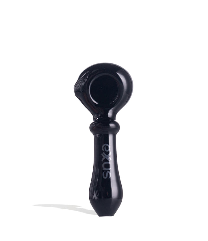 Black Exxus Vape Wand Hand Pipe 12pk Front View on White Background