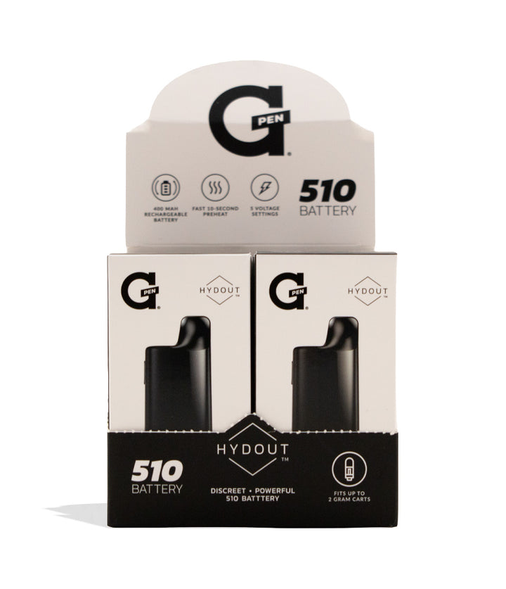 G Pen Hydout Variable Voltage Battery 10pk Front View on White Background