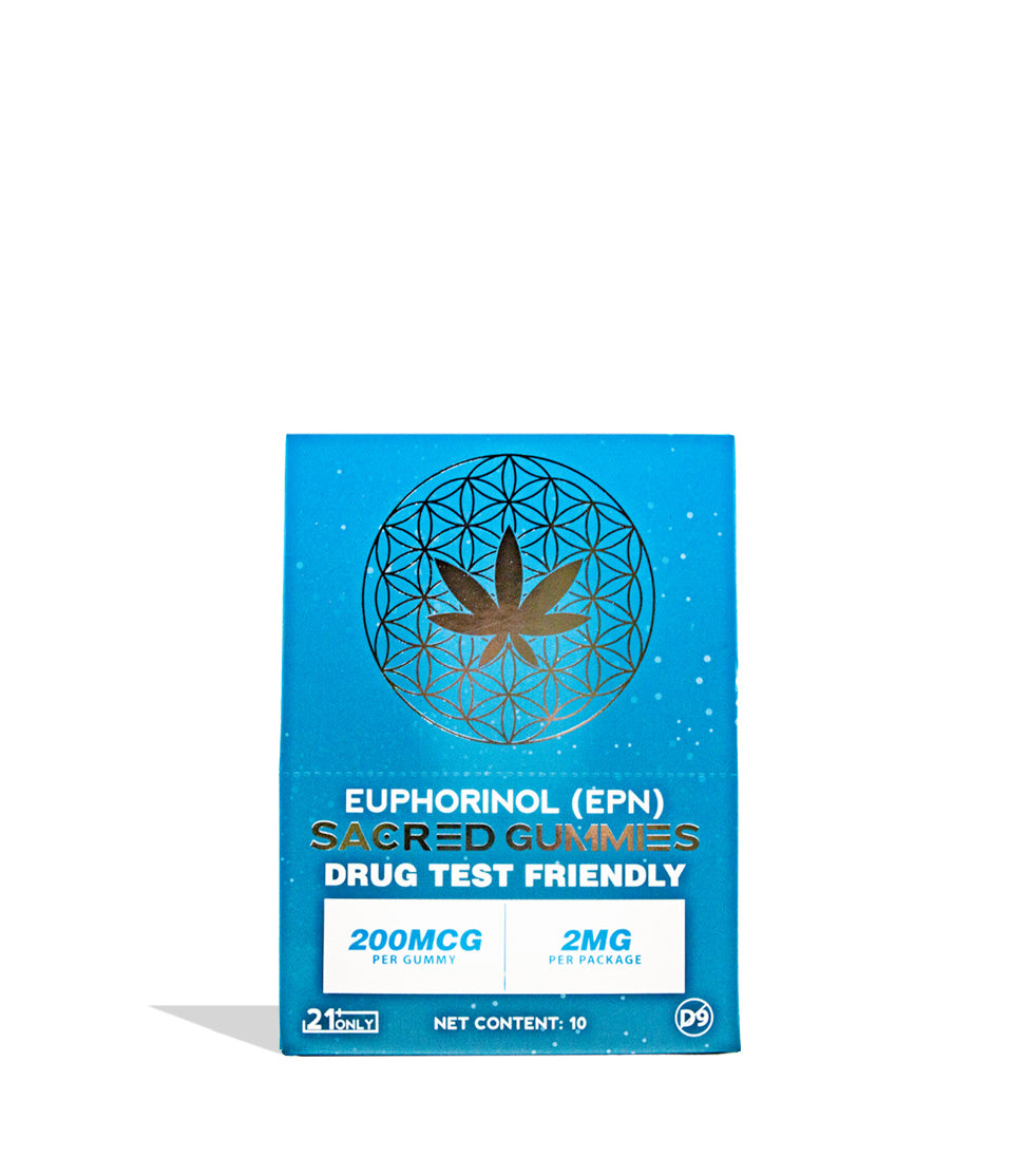 Sacred EPN gummies display box front