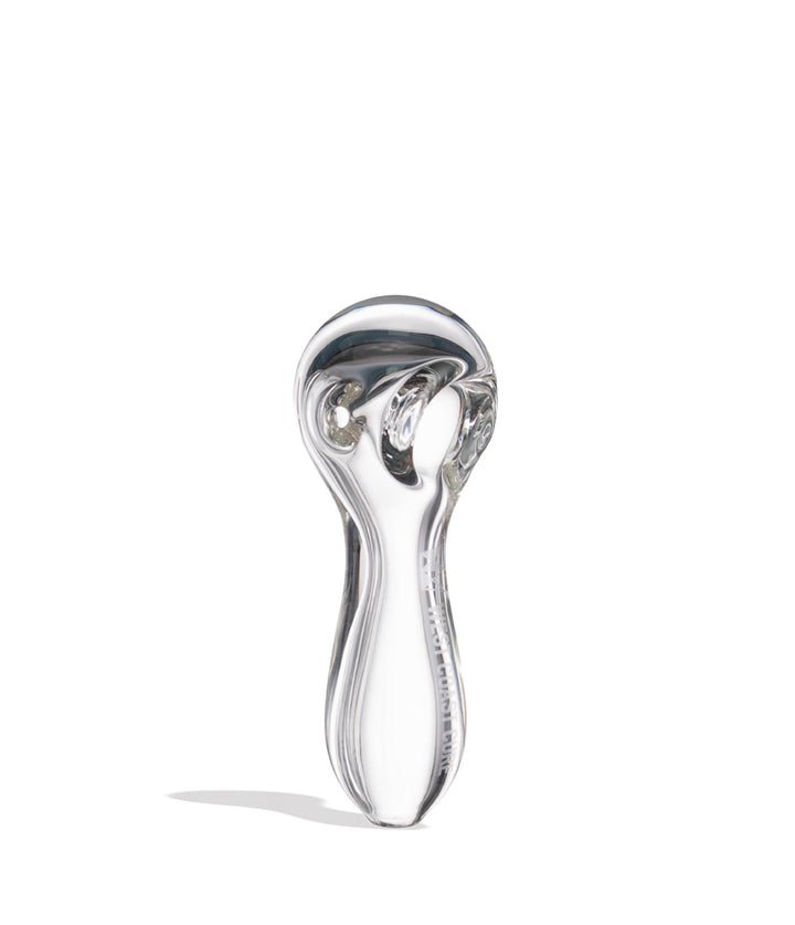 Clear West Coast Cure Globe Hand Pipe 15pk Angle View on White Background