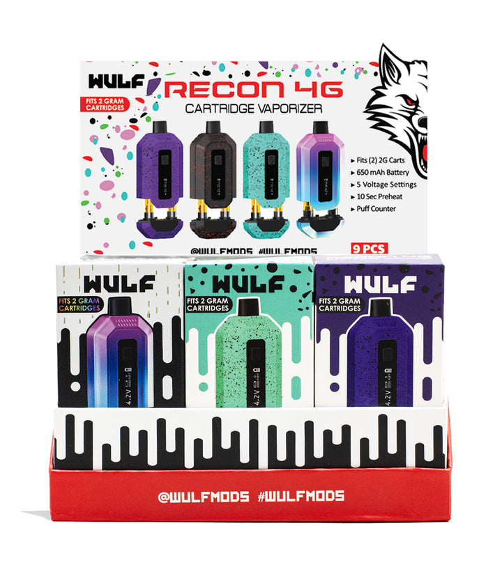 Wulf Mods Recon 4g Dual-Cartridge-Verdampfer, 9er-Pack
